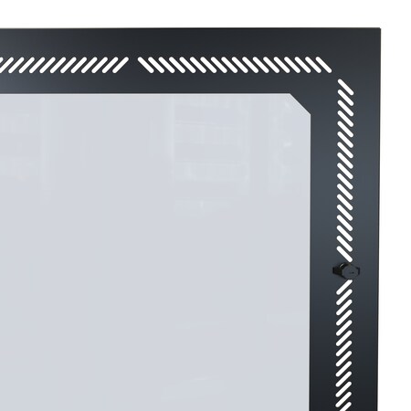 Hammond Hammond 24U Vented Window Door RCSC - 24U Rack Height RCSC19042WDBK1